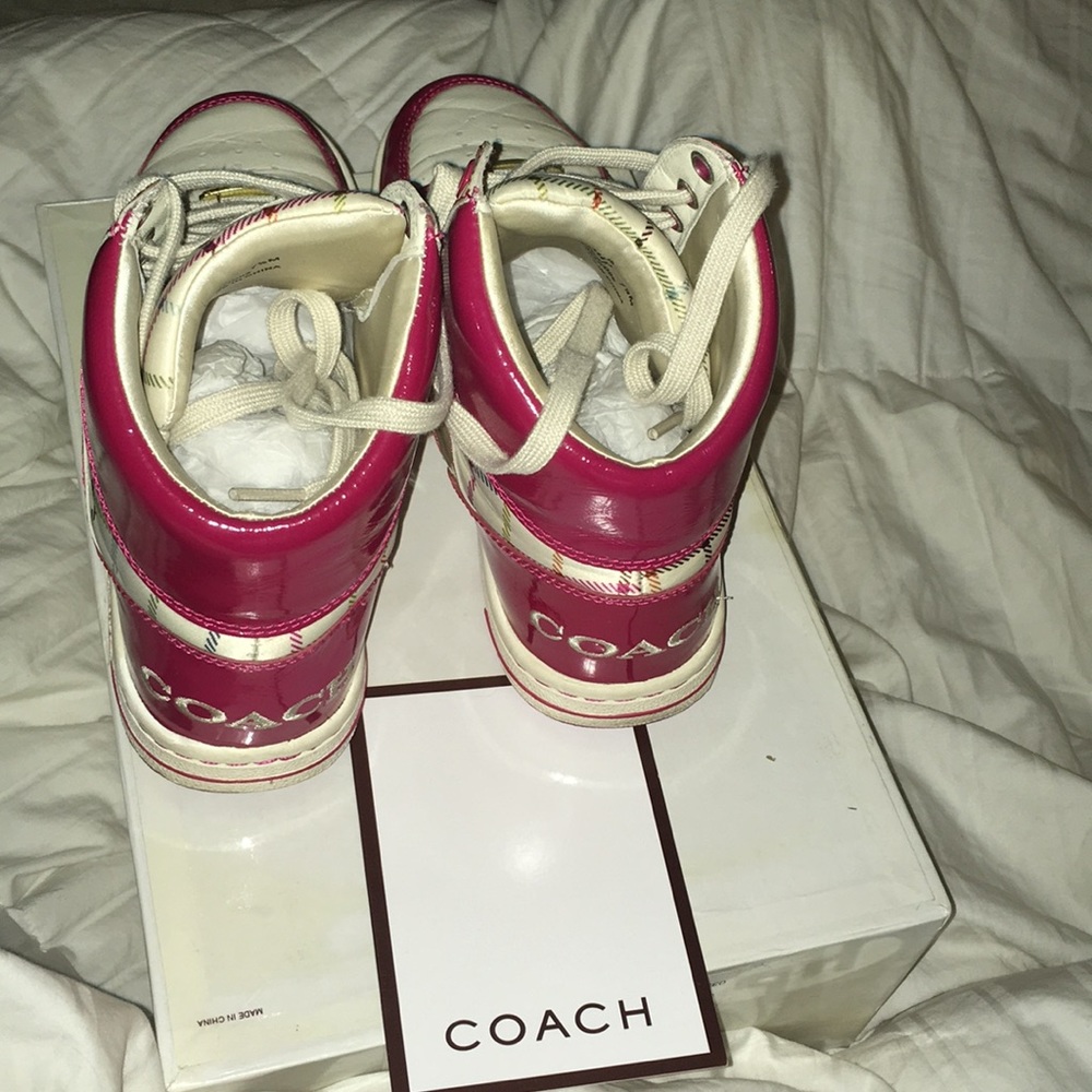 COACH high top sneakers - Picture 3 of 4